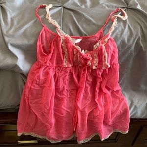 Pink Lace Nighty